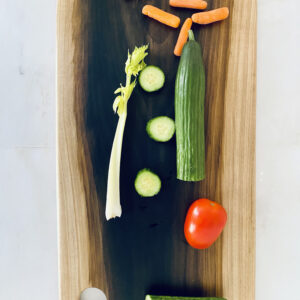 01. Live Edge Maple Cutting Board